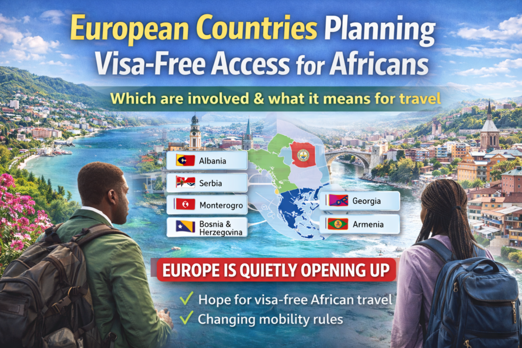 European Countries Planning Visa-Free Access for Africans