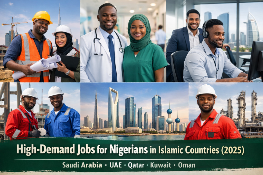 Fast-Growing Job Opportunities for Nigerians in Islamic Countries in 2025 and How to Apply Successfully